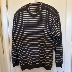 Vintage Ports International Striped Sweater